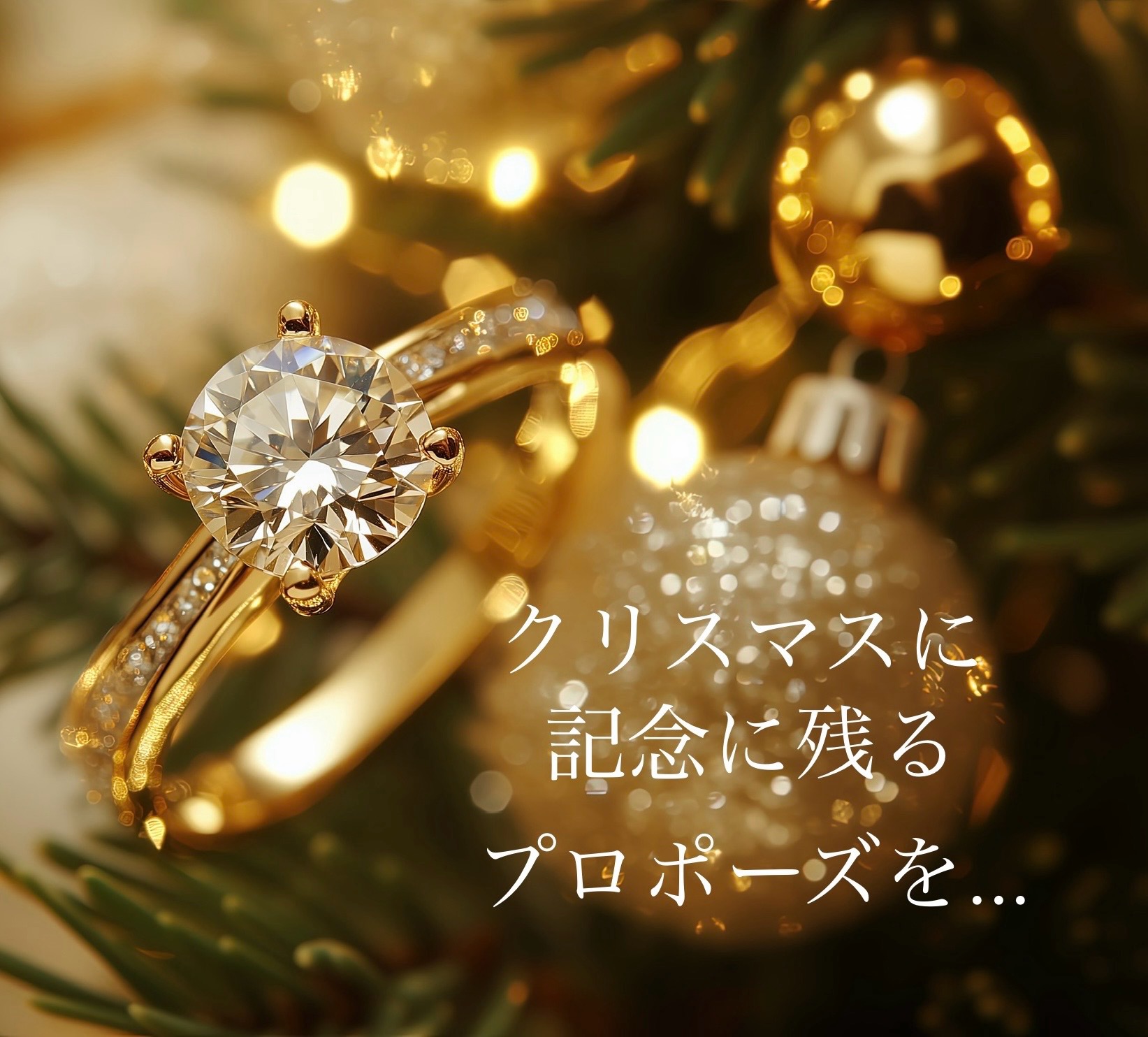 クリスマスプロポーズ